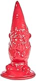 Rayher 34216000 Latex Vollform-Gießform Gartenzwerg, befüllbar mit Kreativ-Beton, Raysin, Gipspulver, Keramikpulver, Seife, Wachs, Rot, 11,5 x 10 cm